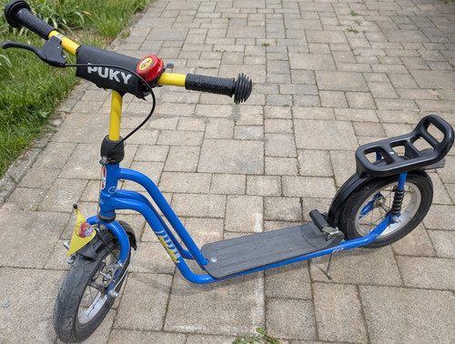 Puky kinderroller blau gelb - kinderroller, blau-gelb