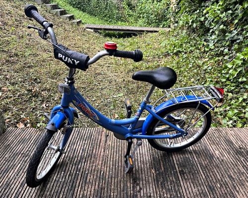 Puky kinderfahrrad blau mit - blau,